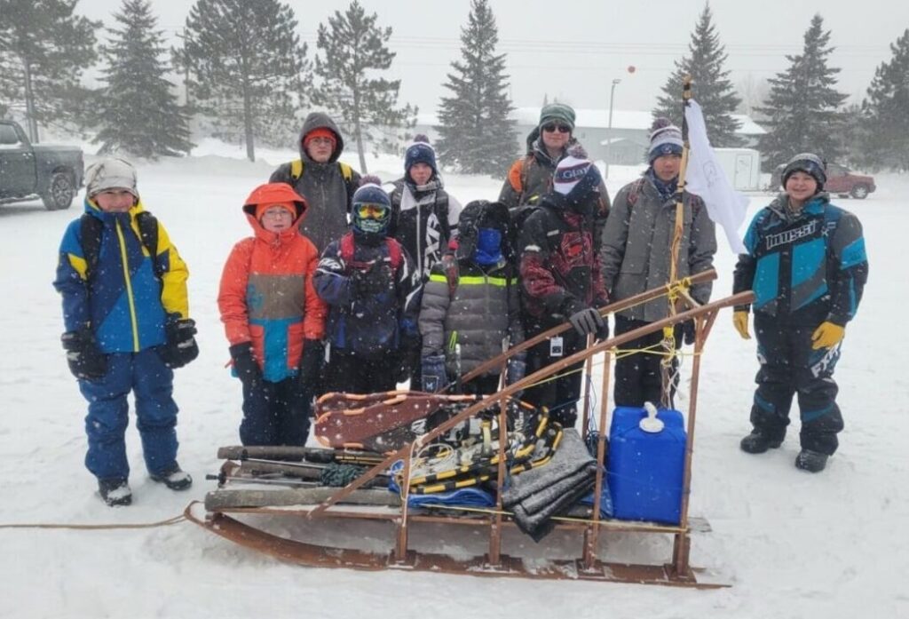 Boundary Waters Klondike, co-ed, Scouts BSA winter activity, VAC, Voyageurs Area Council, youth activities