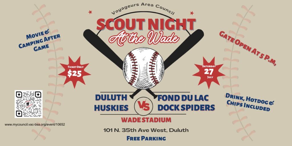 Scout Night at Wade Stadium